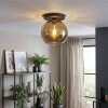 Koyoto ceiling light, globe light 25 cm gold, 1-light source