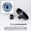 Koyoto ceiling light, globe light 25 cm blue, 1-light source