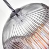 Ripoll hanging light, globe light, pendant light clear, Smoke-coloured, 1-light source