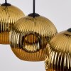 Ripoll hanging light, globe light, pendant light gold, 4-light sources
