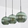 Koyoto hanging light, globe light, pendant light 30 cm green, 3-light sources