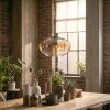 Mertola hanging light, pendant light Amber, clear, 1-light source