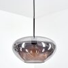 Mertola hanging light, pendant light Smoke-coloured, 1-light source