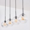 Ripoll hanging light, globe light, pendant light clear, 4-light sources