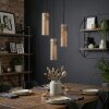 Velune hanging light, pendant light, Cluster pendant lamp gold, 3-light sources