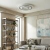 Lidor ceiling light LED grey, white, 1-light source, Remote control