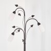 Mirelia floor lamp rust-coloured, black, 3-light sources