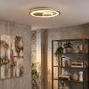 Rarel ceiling light LED chrome, grey, silver, white, 1-light source