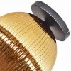 Koyoto ceiling light, globe light 30 cm gold, 1-light source