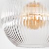 Koyoto ceiling light, globe light 30 cm clear, 1-light source