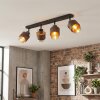 Traak ceiling light, ceiling spotlight black, 4-light sources