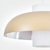 Jarik hanging light, pendant light beige, 1-light source