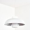 Jarik hanging light, pendant light white, 1-light source