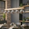 Gastor hanging light, globe light, pendant light Ecru, black, 5-light sources