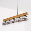 Gastor hanging light, globe light, pendant light Ecru, black, 5-light sources