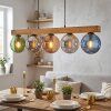 Gastor hanging light, globe light, pendant light Ecru, black, 5-light sources