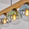 Gastor hanging light, globe light, pendant light Ecru, black, 5-light sources