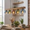 Gastor hanging light, globe light, pendant light Ecru, black, 5-light sources