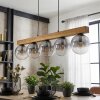 Gastor hanging light, globe light, pendant light Ecru, black, 5-light sources