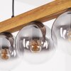 Gastor hanging light, globe light, pendant light Ecru, black, 5-light sources