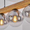 Gastor hanging light, globe light, pendant light Ecru, black, 5-light sources