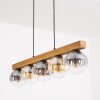 Gastor hanging light, globe light, pendant light Ecru, black, 5-light sources