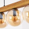 Gastor hanging light, globe light, pendant light Ecru, black, 5-light sources