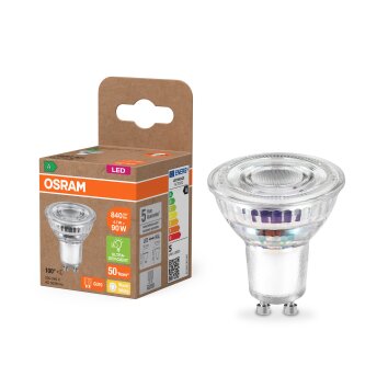 Osram lights GU10 4.7 Watt warm white 840 Lumen