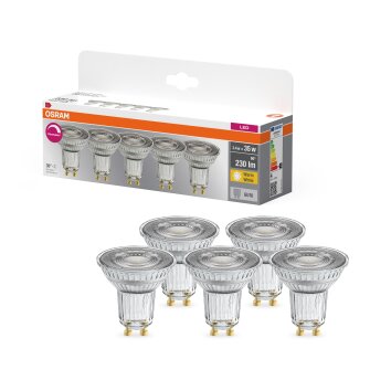 Osram lights GU10 3.4 Watt warm white dimmable 230 Lumen