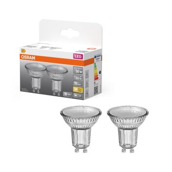 Osram lights GU10 LED 4.3 Watt warm white 350 Lumen