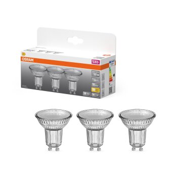 Osram lights GU10 LED 4.3 Watt warm white 350 Lumen