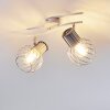 Barakaldo Ceiling Light chrome, white, 2-light sources