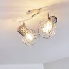 Barakaldo Ceiling Light chrome, white, 2-light sources
