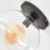 Koyoto ceiling light, globe light 30 cm clear, 1-light source