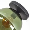 Koyoto ceiling light, globe light 25 cm green, 1-light source