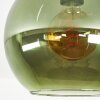 Koyoto ceiling light, globe light 25 cm green, 1-light source