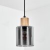Mador hanging light, pendant light Ecru, black, 1-light source