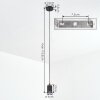 Fenik hanging light, pendant light black, 1-light source