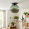 Koyoto ceiling light, globe light 30 cm green, 1-light source