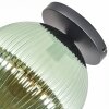 Koyoto ceiling light, globe light 30 cm green, 1-light source