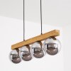 Gastor hanging light, globe light, pendant light Ecru, black, 4-light sources