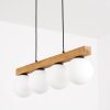Gastor hanging light, globe light, pendant light Ecru, black, 4-light sources
