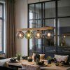 Gastor hanging light, globe light, pendant light Ecru, black, 4-light sources