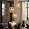 Narla hanging light, pendant light sand-coloured, 3-light sources