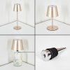 Salgadinho Outdoor table lamp, table lamp LED Champagne, 1-light source