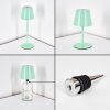 Salgadinho Outdoor table lamp, table lamp LED green, 1-light source