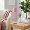 Salgadinho Outdoor table lamp, table lamp LED pink, 1-light source