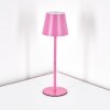 Salgadinho Outdoor table lamp, table lamp LED pink, 1-light source