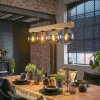 Gastor hanging light, globe light, pendant light Ecru, black, 4-light sources