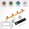 Gastor hanging light, globe light, pendant light Ecru, black, 4-light sources